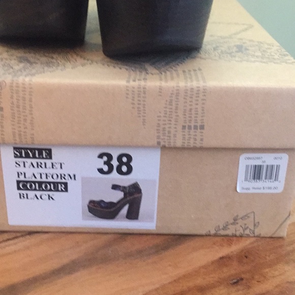 Free People Starlet Wood Platform Heel - Picture 6 of 7